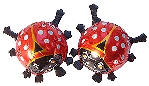 Chocolate ladybirds - Bag of 10