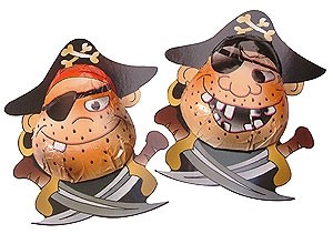 Chocolate pirates - Bag of 10