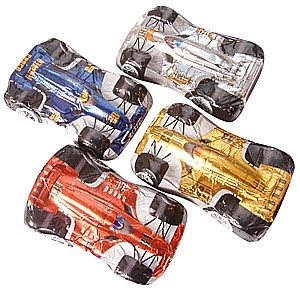 Chocolate racing cars - Bag of 10