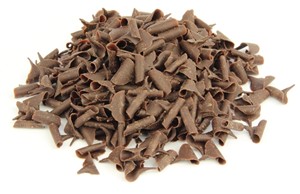 Dark chocolate curls - Large 500g bag