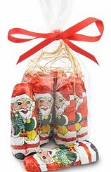 Santa chocolate tree decorations - Bulk box of 120