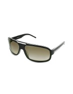 Black Tie - Signature Rectangular Sunglasses