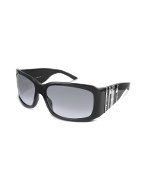 DiorRain1 - Swarovski Decorated Temples Plastic Sunglasses