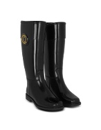 Initials Black Rain Boots