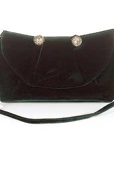 Lady Macbeth velvet evening bag