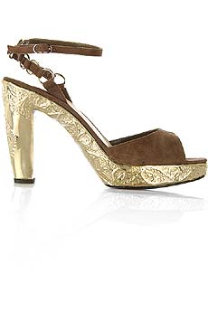 Christian Louboutin Moroccan heel platform sandals