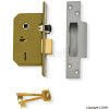 67mm Brass Finish 5 Lever Mortice Lock