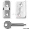 8K109M White Finish Window Locks With