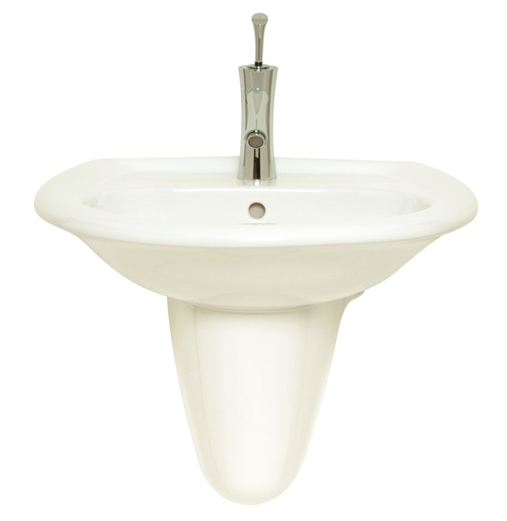 Copello Visual Semi- Pedestal With Basin