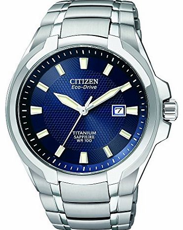 Mens BM7170-53L Eco-Drive Titanium Watch