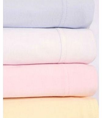 2 Cot Flat Sheets White