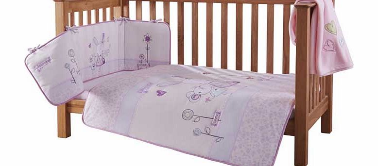 Rebecca Rabbit 4 Piece Bedding Bale