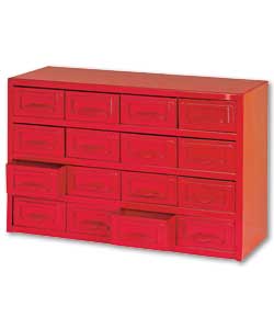 Clarke 16 Drawer Mechanics Parts Cabinet