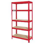 Clarke CSR5150RP red boltless shelving unit 150Kg