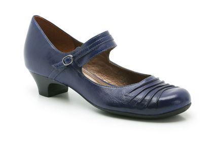 Blue Ribbon Navy Leather