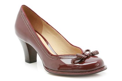 Bombay Lights Dark Burgundy Patent