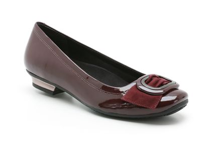 Cashew Bar Burgundy Patent