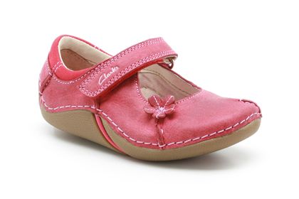 Clarks Fabulous I Fst Cherry Leather