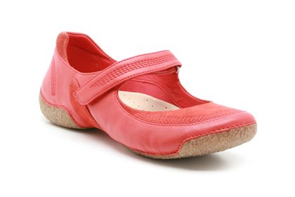 Funky Twirl Red Leather