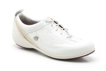Indigo Gem2 White Leather