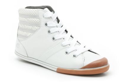 Jetty Hi White Leather