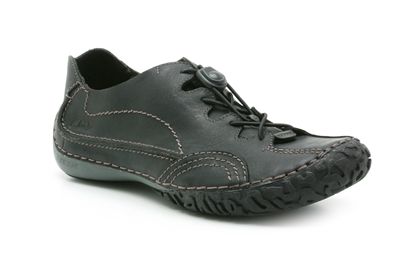 Clarks Mamba Drum Black Leather