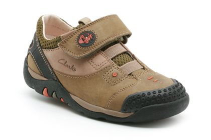 Clarks Mud Mover Khaki Leather