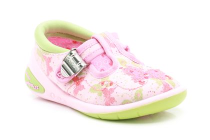 Clarks Queen Bee Pink Print Synthetic