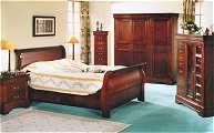 Quebec 5ft Sleigh Bed (slatted base- no