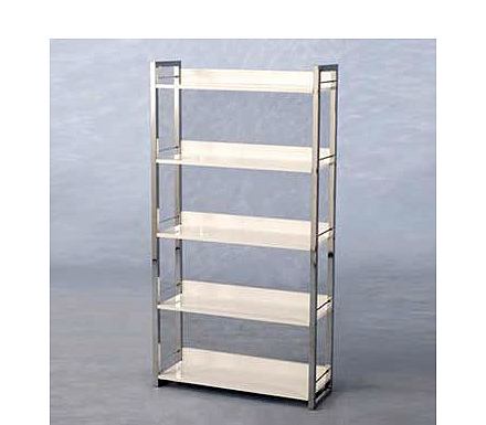 Clearance Stock Clearance - Charisma High Gloss 5 Shelf Bookcase