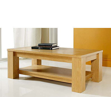 Clearance - Cuba Oak Coffee Table