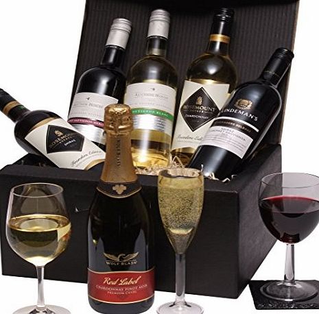 Australian Wine Hamper - Mixed Six Bottle Selection