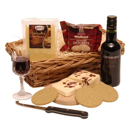 Quarter Port & Cheese Hamper