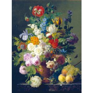 Van Dael Bowl of Flowers 1000 Piece Jigsaw Puzzle