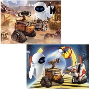 Wall E 2 x 20 Piece Jigsaw Puzzles