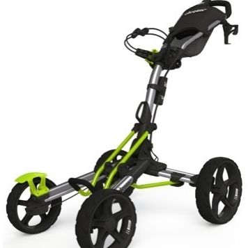 Model 8.0 Golf Trolley Silver/Lime