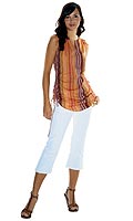 Clockhouse Womens Stripe Tunic Top