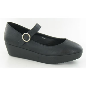 Cloggs Mary Jane - Black