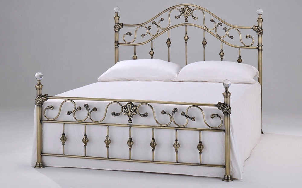 Elizabeth Brass Bedstead, Double, No