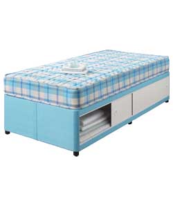 Nine Darwin Medium Small Single Divan - Slide Store