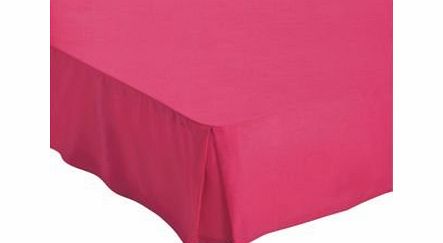 Funky Fuchsia Valance Sheet - Double (113725000)