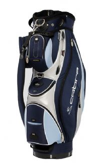 KING COBRA LRC-08 REVERSE LADIES 9.5 INCH CART BAG Rose/Charcoal/Silver