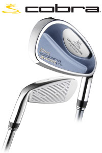 Ladies Cobra KC3400 Irons 4-SW (Graphite shaft)