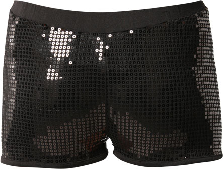 sequin hot pants