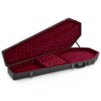 B-195 Universal Bass Guitar Case Red