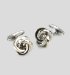 Collezione Chrome Knot Cufflinks