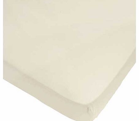 Cream Deep Fitted Sheet - Kingsize