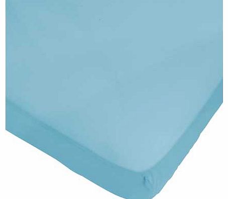 Jellybean Blue Fitted Sheet - Kingsize