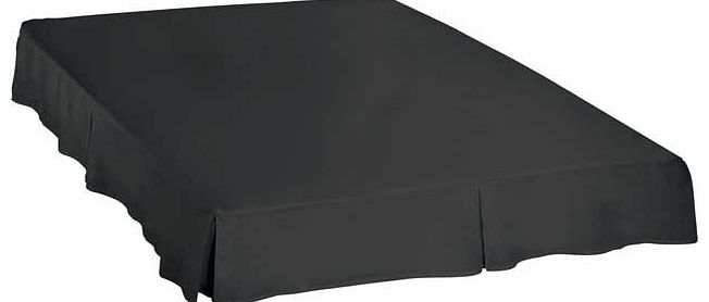 Jet Black Valance - Double