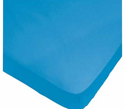 Ocean Blue Fitted Sheet - Kingsize